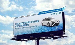 Toyota Mirai Eco-Billboard Is OOH Advertising Done Right