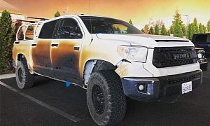 Toyota Offers to Replace Burned Tundra Used to Save People From Camp Fire
