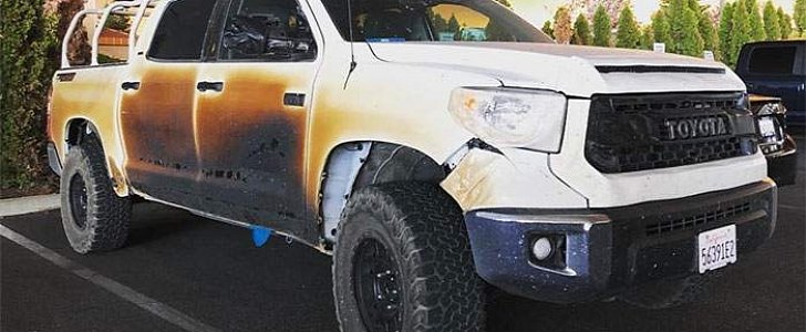 Nurse's Toyota Tundra used to rescue people from Camp Fire