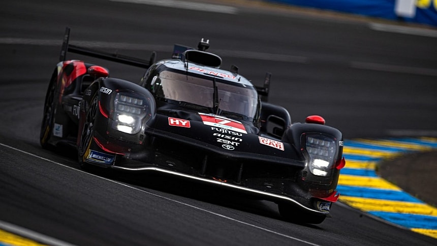 Toyota Number 7 at Le Mans