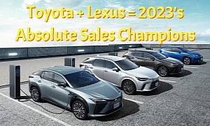 Toyota Posts Record Sales for 2023, Lexus Hits Incredible Figures, VW AG Will Be Awestruck