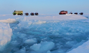 Toyota Powered Buses Got from Russia to Canada via North Pole