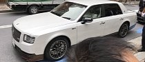 Toyota President Uses Century GRMN As Company Car