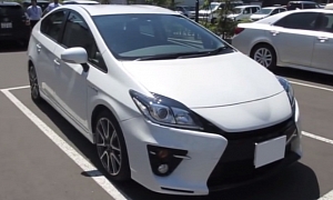 Toyota Prius Can Also Be Had With a Mean Face in Japan