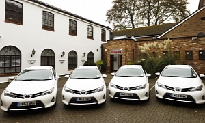 Toyota Providing Hybrid Fleet Cars for Toshiba Tec UK