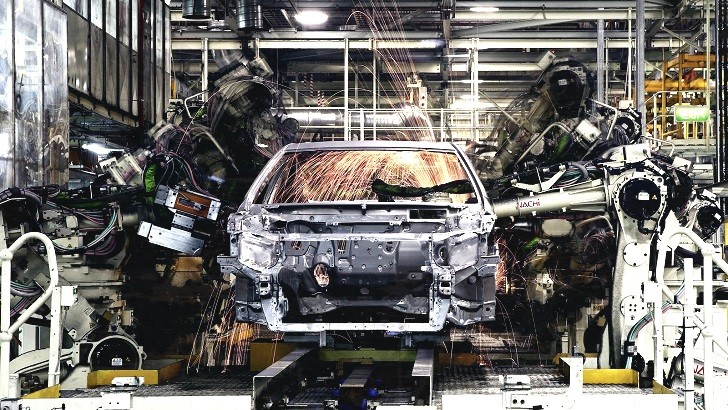 Toyota assembly line