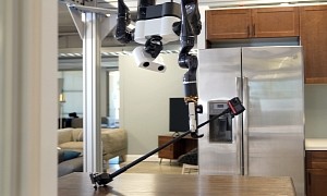 Toyota Research Institute Innovative Robot Does Complex Chores and Takes Selfies
