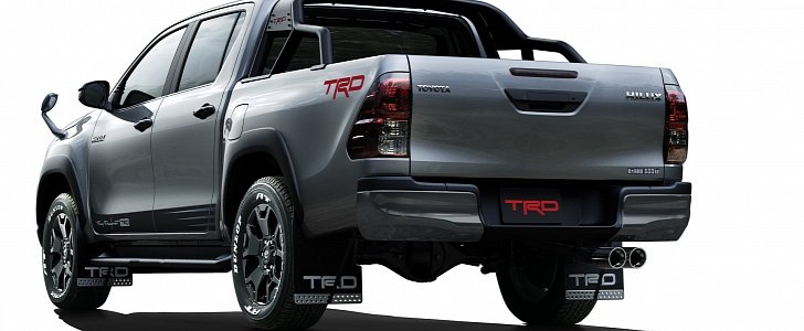 Toyota Hilux Black Rally Edition with TRD parts