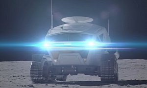 Toyota Reveals Pressurized Moon Rover Designed for JAXA
