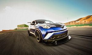 Toyota's 600 HP C-HR Has FWD Nurburgring Record in Sight