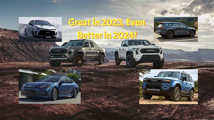 Toyota's performance in 2023 in America