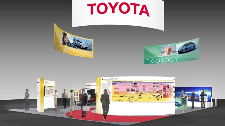 Toyota future tech showcase