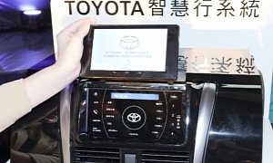 Toyota Shows New Nexus Tablet Plug-In Infotainment System in Taiwan