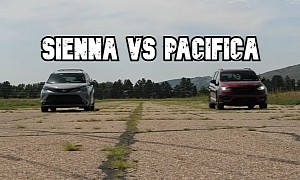 AWD Minivan Drag Race: Chrysler Pacifica Takes on the Toyota Sienna