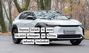 Toyota Slashed $4,300 From bZ4X Price in China To Make It More Attractive to Customers