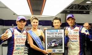 Toyota Starts in Pole Position at Le Mans 2014