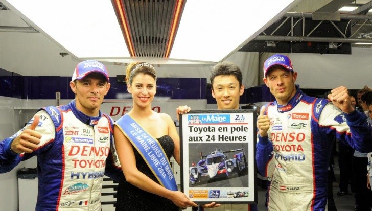 Toyota Team on Pole at Le Mans