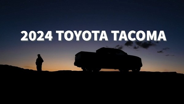 2024 Toyota Tacoma teaser photo