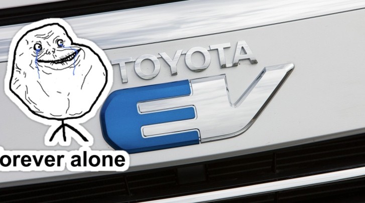 Toyota EV forever alone