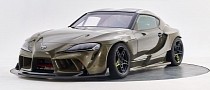 Toyota Supra A90 Eurofighter Is A Carbon and Kevlar Bodied, Savage Drift Machine