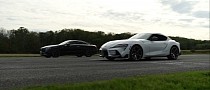 Toyota Supra Drag Races Mercedes-AMG E 53, German Brawl Concludes With Japanese Twist