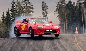 Toyota Supra Gets 840 HP Audi Engine, Will Drift For Points