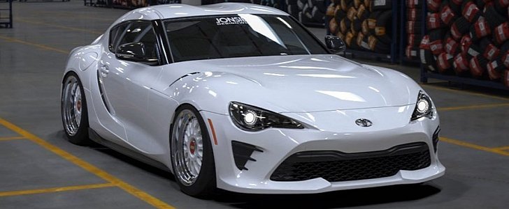 Toyota Supra Gets 86 Face Swap: rendering
