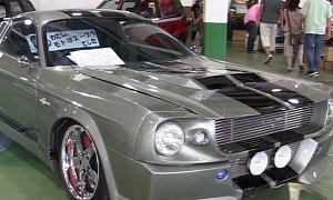 Toyota Supra GT500 Eleanor Shows Up at Japanese Car Show. Problem?