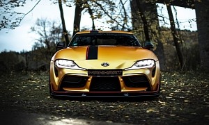 Toyota Supra Injected With the "GR 550" Tuning Serum Dr. Manhart Ordered