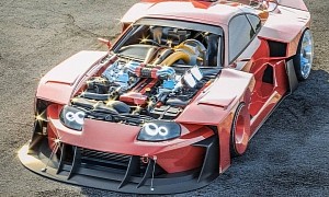 Toyota Supra "Outlaw" Looks Radical, Out for Hypercar Blood