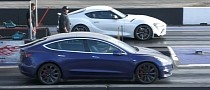 Toyota Supra Races Tesla Model 3 Performance Over a 1/4 Mile and You Won’t Believe Who Won