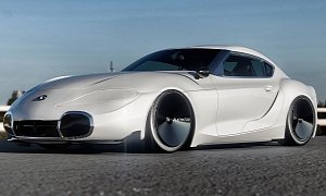 Toyota Supra Rendered With 2000GT Look, Is Classic and Futuristic