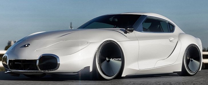 Toyota Supra Rendered With 2000GT Look, Is Classic and Futuristic