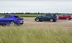 Toyota Supra vs. EVs: Audi e-tron, Model 3 and Jaguar I-Pace