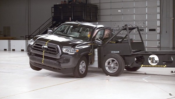Toyota Tacoma botched the IIHS updated side test