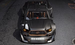 Toyota Tacoma "Carbon Copy" Looks Like an Amazing Race Truck