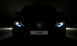 Toyota Teases Camry Facelift for Global Market
