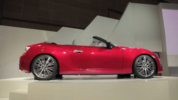 Toyota FT-86 Open at Tokyo Show