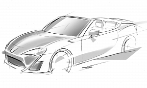 Toyota Teases GT 86 Convertible Concept for Geneva