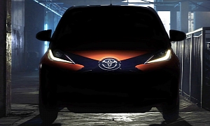 Toyota Teases New Aygo A-segment Hatchback