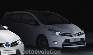 Toyota Teases Verso Facelift ahead of Paris Debut