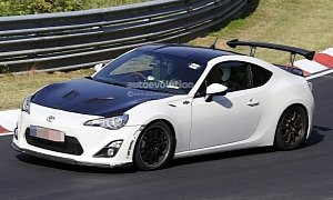 Toyota Testing RC F-like Special Edition Carbon Fiber GT 86?