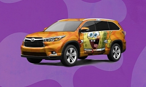 Toyota to Unveil 2014 Highlander SpongeBob Edition