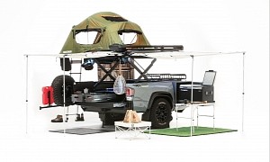 Toyota TRD Sport Trailer Expands Into a Full Campsite, Gears Up for SEMA