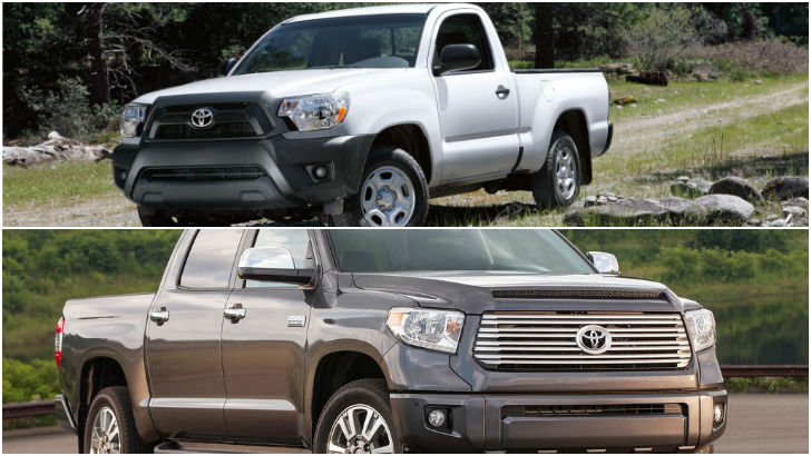 Toyota Tundra and Tacoma