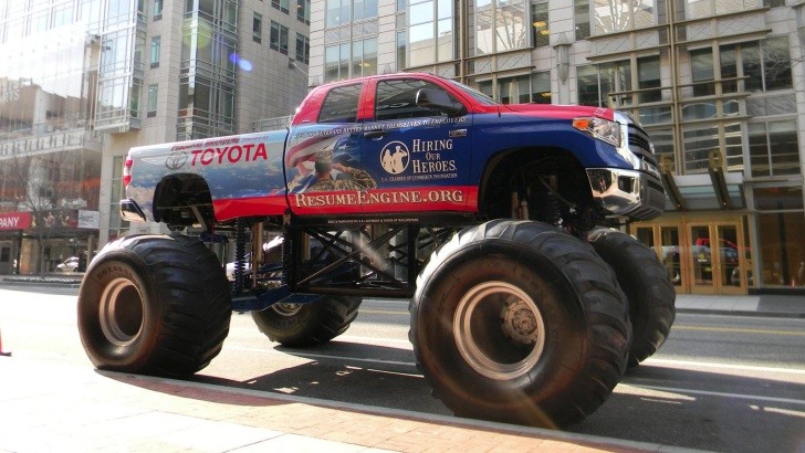 Toyota Tundra monster truck