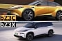 Toyota Unveils bZ3C and bZ3X Electric Crossovers in Beijing, One of Them Is a "Cozy Home"