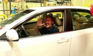Toyota US Employee Wins the 10 Millionth Camry Made