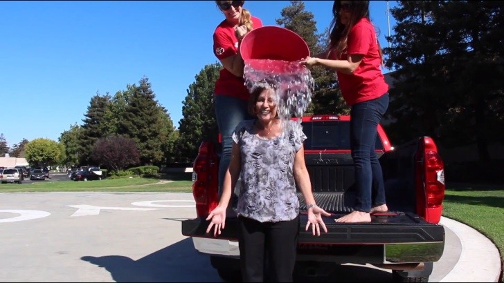 Toyota CCO Julie Hamp ice bucket challenge