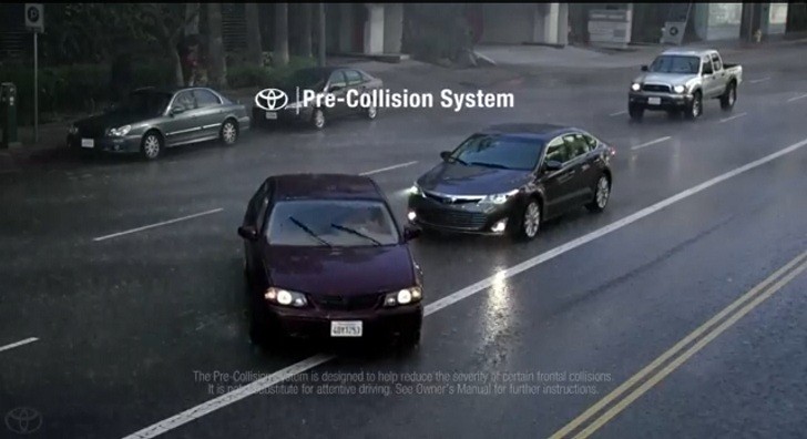 Toyota Pre Collision System